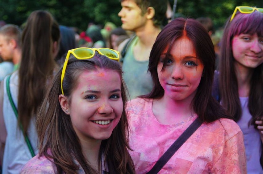 Festiwal kolorów 2014 w Katowicach na Ligocie [ZDJĘCIA]