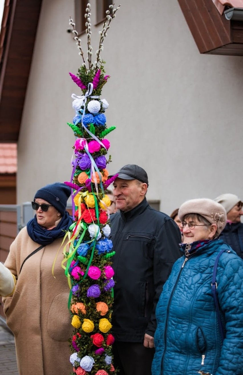 Świąteczne Palmy w Damasławku. W ogłoszonym konkursie wybrano najpiękniejsze 