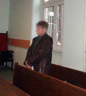 Na ogłoszenie wyroku przyszła tylko była dyrektor MOPS, która zagarnęła najwięcej i dostała najsurowszą karę - Fot. B. Sadłowska