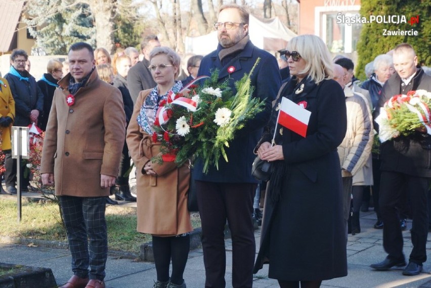 Święto Niepodległości 2021 w Zawierciu. Zobacz ZDJĘCIA z oficjalnych obchodów