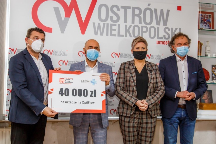 Szpital w Ostrowie otrzymał 130 tysięcy złotych na...