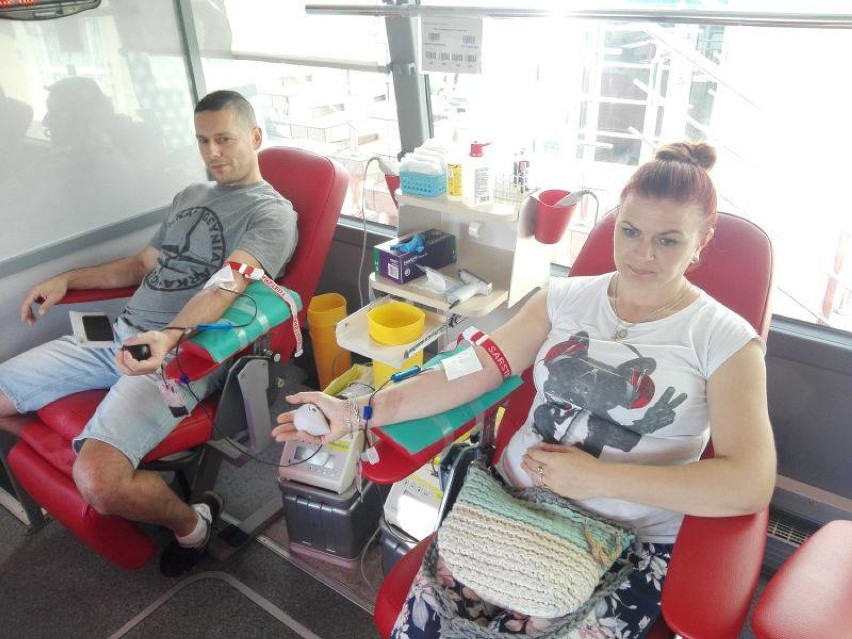 Wakacyjna akcja poboru krwi w Kosakowie