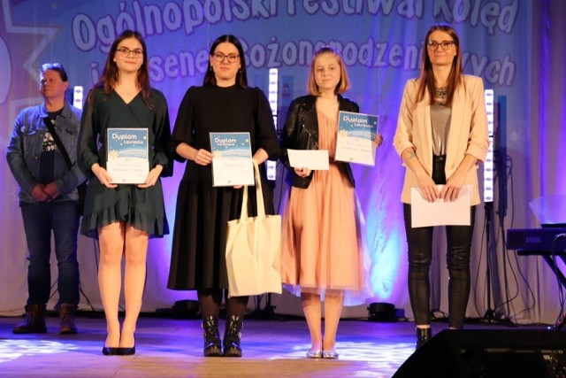Nagrodzeni i wyróżnieni w kategorii 15 lat i więcej: Marika Kowalska, Aleksandra Barycka, Małgorzata Kutrowska, Patrycja Suwara.