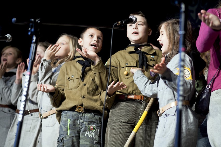 Rozśpiewani harcerze na festiwalu w Bełchatowie