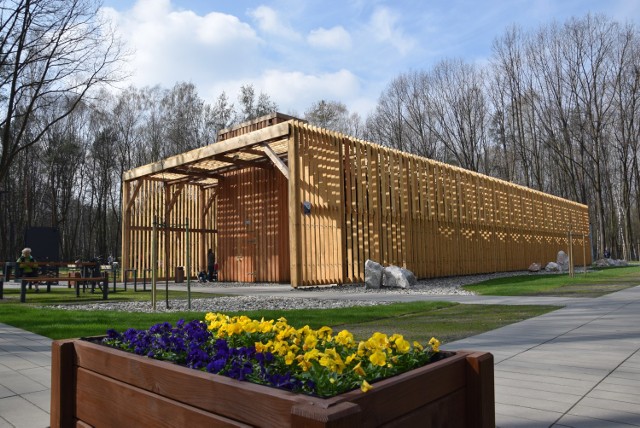 Tężnia solankowa w Parku Zadole to projekt zrealizowany w ramach Budżetu Obywatelskiego Katowic