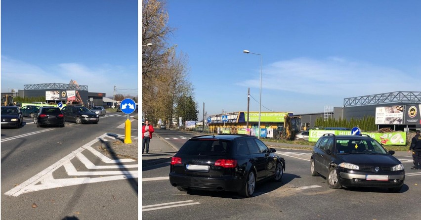 Kłodzko: stłuczka Audi i Renault na skrzyżowaniu ulic...