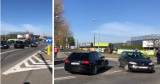 Kłodzko: stłuczka Audi i Renault na skrzyżowaniu ulic Objazdowej z Zajęczą i Korytowską