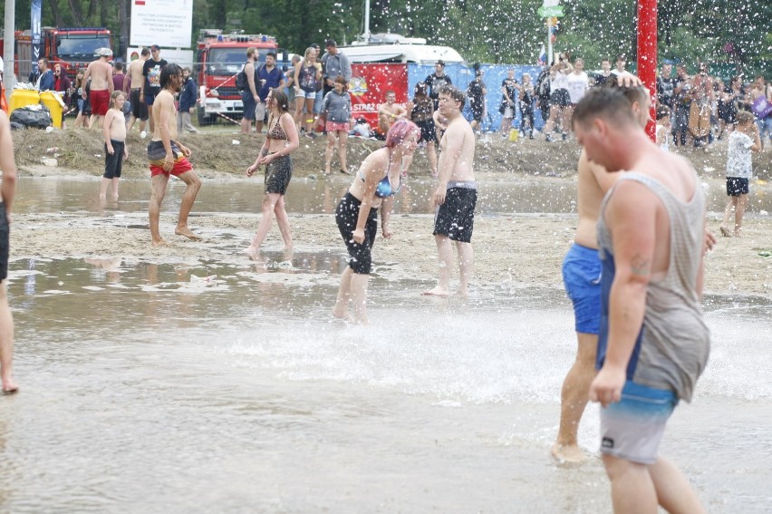 Grzybek na 25. Pol'and'Rock 2019. Kąpiele w błocie to...