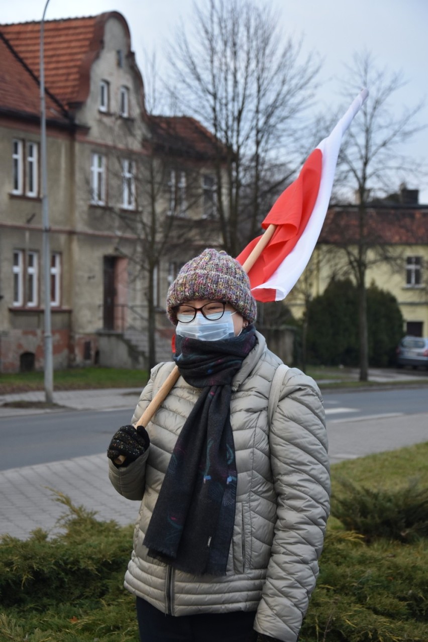 Prokurator Ewa Wrzosek powitana w Śremie