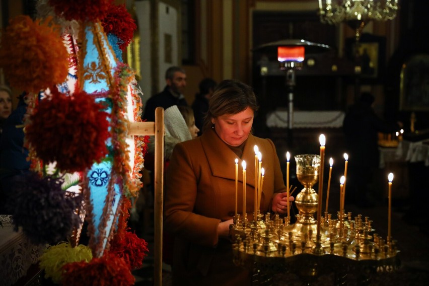 Prawosławne święta Bożego Narodzenia w cerkwi Piotrkowie...