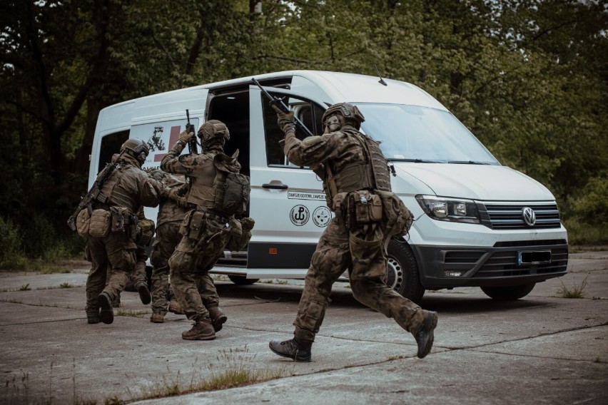 Malbork-Gdynia. Terytorialsi z naszego batalionu szkolili się w zatrzymywaniu i kontroli pojazdów