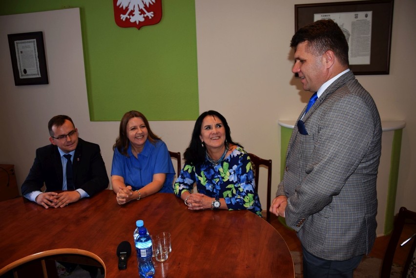 Konferencja posłów PiS w Wieluniu. Rychlik pokazał koncepcję drugiej obwodnicy miasta [FOTO]