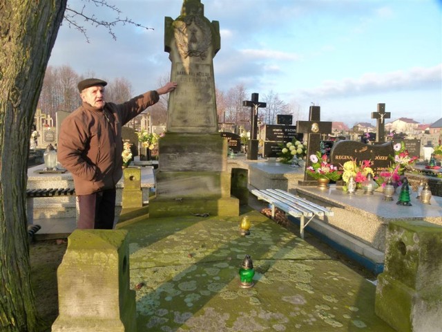 Gorzkowiczanin Jan Mularczyk uważa, że zarządca cmentarza nie dba należycie o nagrobki, które tam się znajdują
