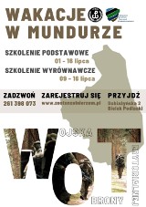 Wakacje w mundurze. Oferta przeszkolenia wojskowego dla uczniów i pracujących