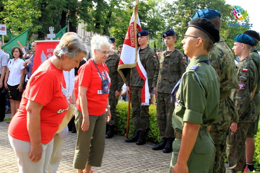 Nowy Sącz. Uczcili 71. rocznicę wybuchu Powstania Warszawskiego