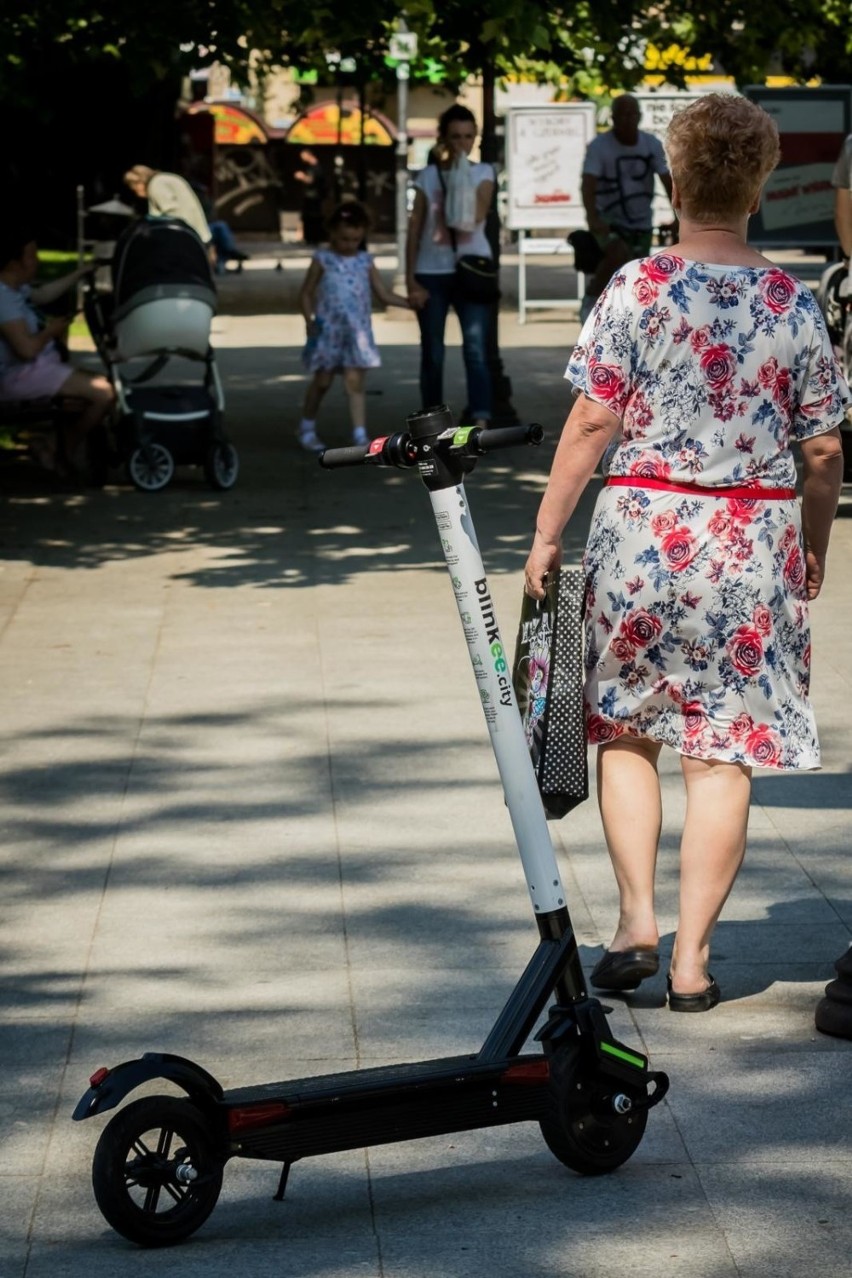 Hulajnogi wypożyczane na minuty są już dostępne w...