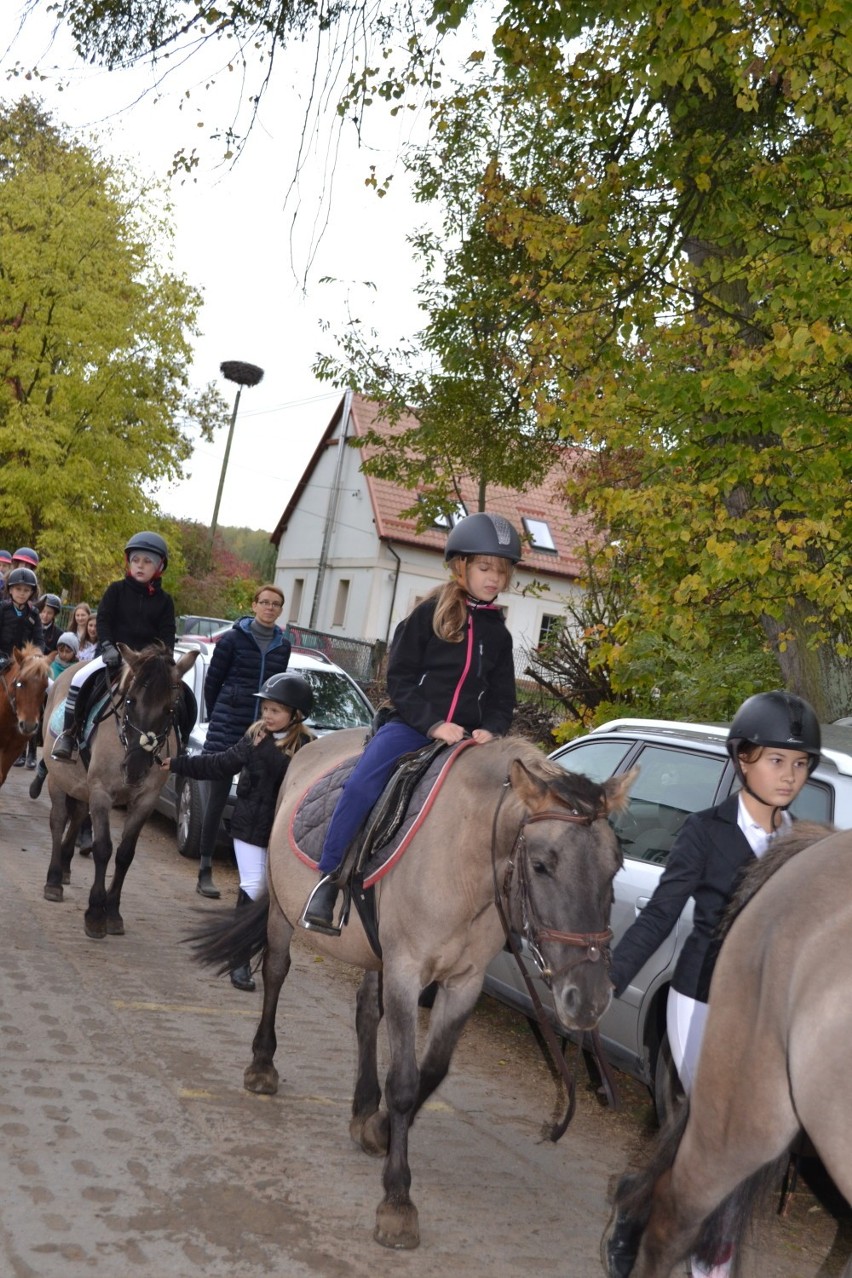 Gmina Pszczółki: Hubertus, święto myśliwych i koni w stajni w Ulkowych [ZDJĘCIA]