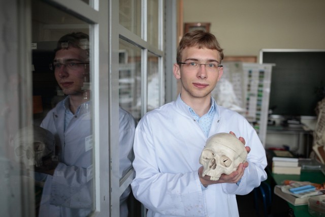 Michał Kopka zamiłowanie do biologii rozwijał w sobie od najmłodszych lat.