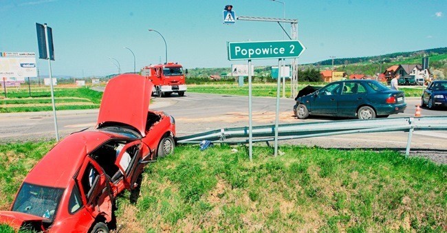 Takie wypadki zdarzają się często na feralnym skrzyżowaniu...