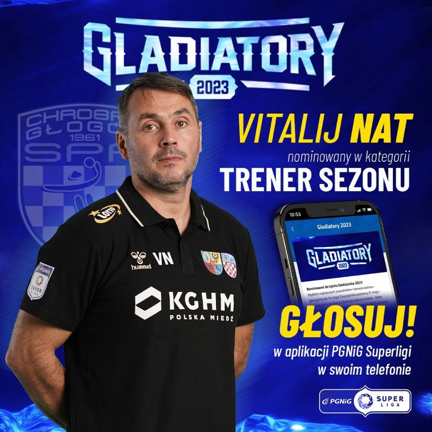 Trener Vitalij Nat nominowany do nagrody Gladiatora