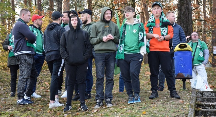 Kibice w czasie każdego meczu na stadionie przy ul....