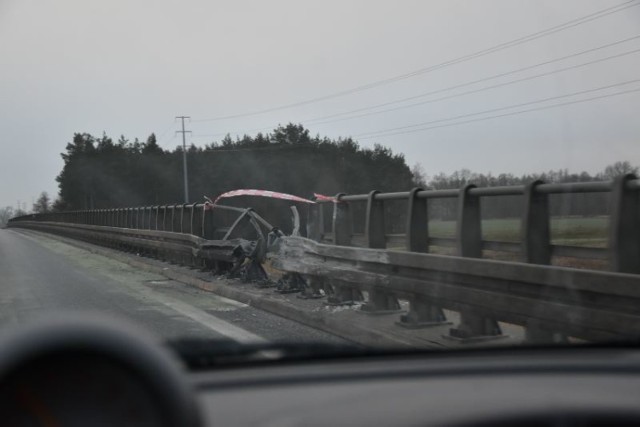 Szklanka na śremskich drogach