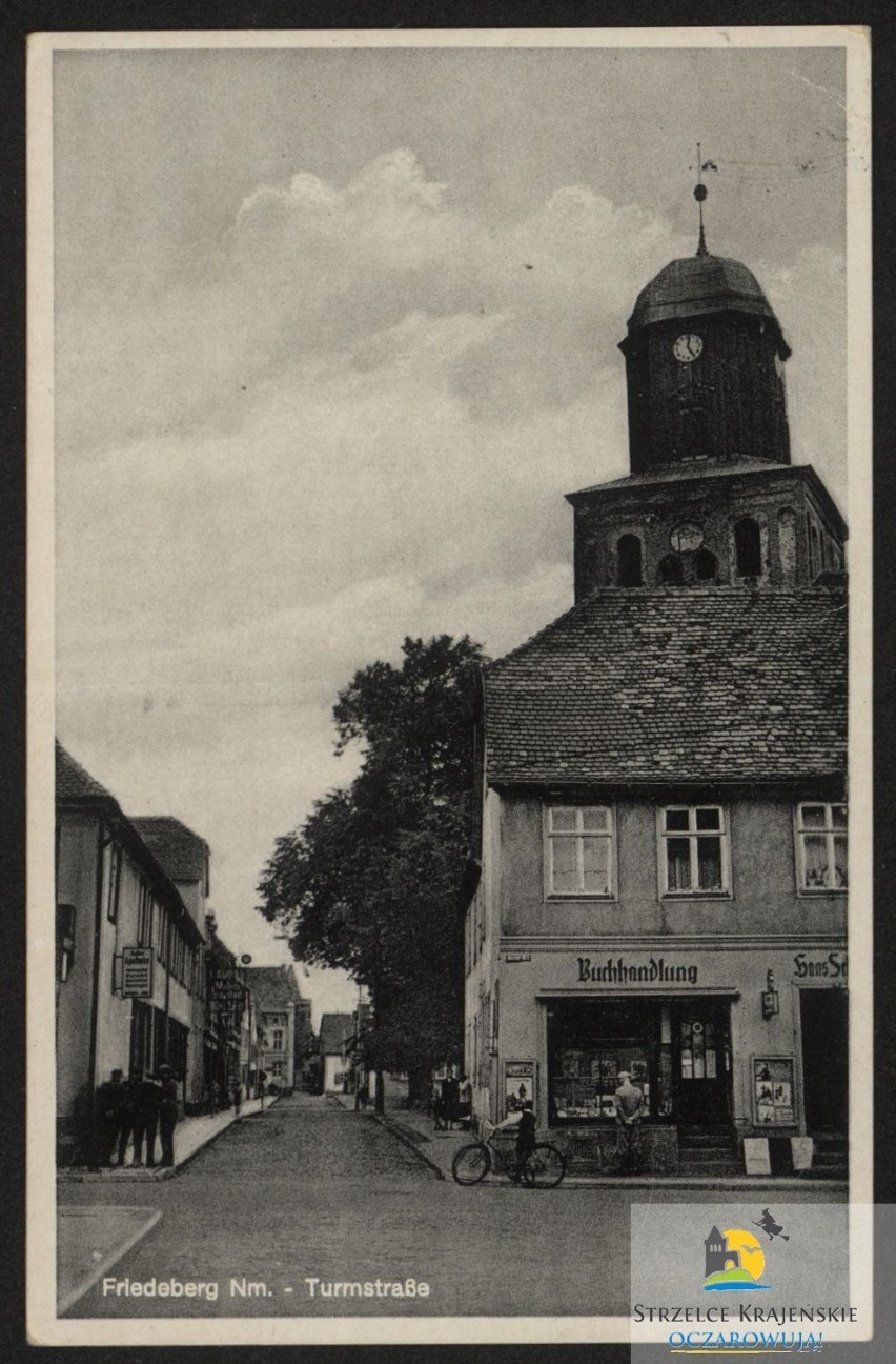 Widok na Turmstrasse (dzisiejsza ul. Sienkiewicza),...