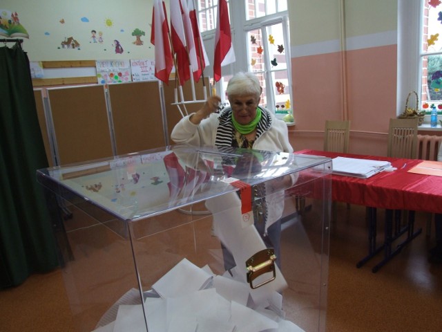 Maria Przybylska głosowała w Chełmnie. - To mój obowiązek obywatelski - mówi