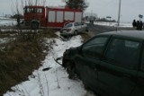 Wypadek w miejscowości Biela. Zderzyły się dwa samochody [ZDJĘCIA]