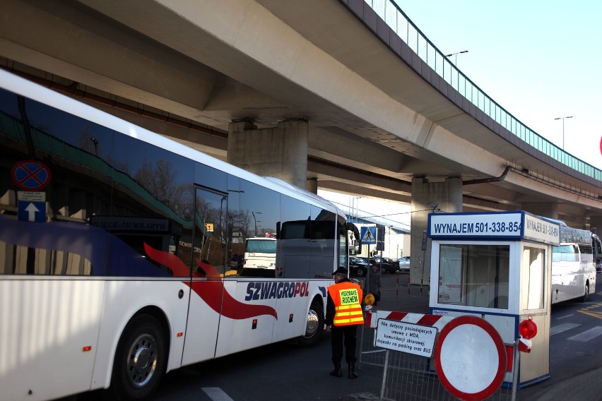 Przebudowa dworca autobusowego w Krakowie.
