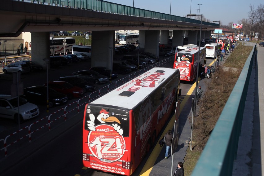 Przebudowa dworca autobusowego w Krakowie.