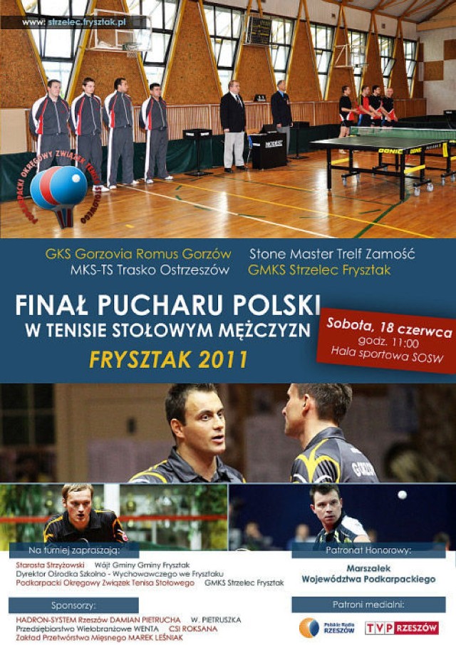 Plakat turnieju finałowego