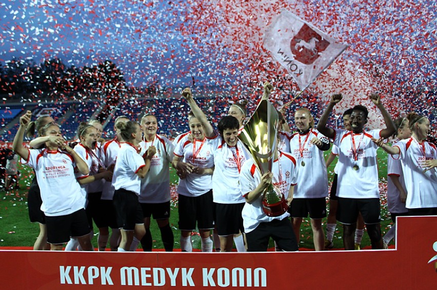 Medyk Konin z Pucharem Polski kobiet - zdjęcia