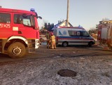 Wypadek autobusu MZK i lawety w centrum Skierniewic. Miasto zakorkowane