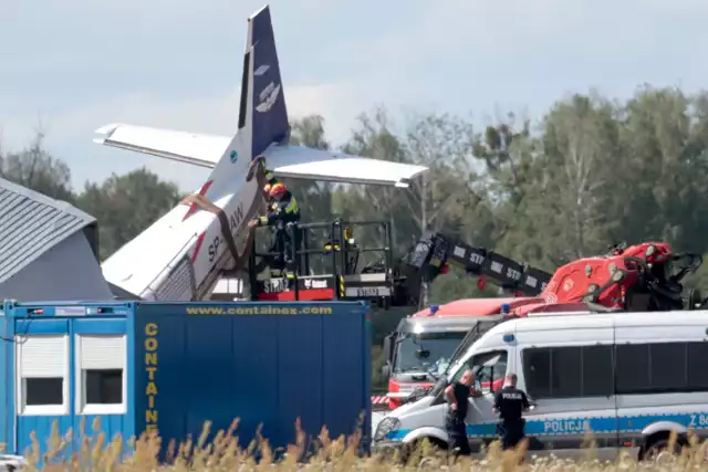 W poniedziałek wieczorem doszło do katastrofy samolotu pasażerskiego typu cessna.