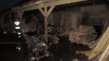 Pożar stolarni w Pielgrzymowicach