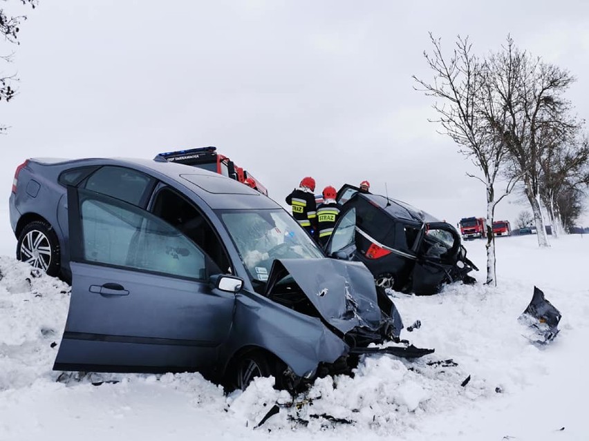 Groźny wypadek w gminie Tarnawatka. Zobacz zdjęcia