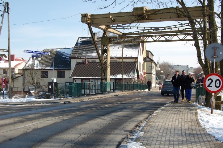 Most zwodzony w Nowym Dworze Gdańskim