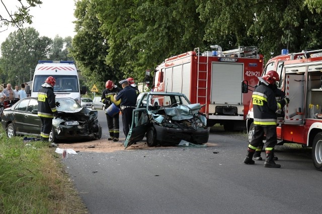 Czołowe zderzenie w Grochowie