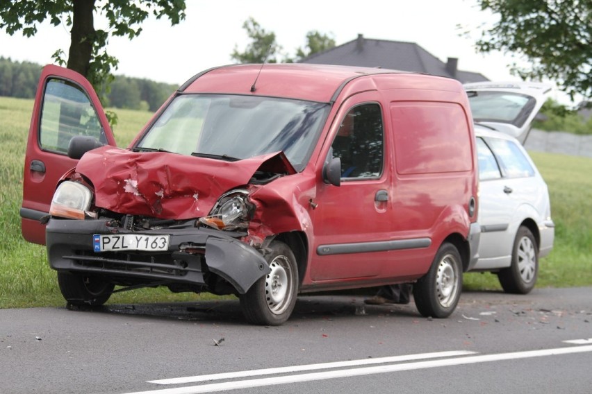 Kolizja na trasie Błękwit - Klukowo. W środę, 18 czerwca,...