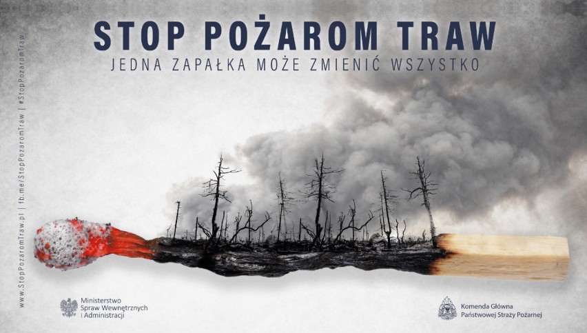 STOP wypalaniu traw! Skutki pożarów nieużytków są zatrważające [PREZENTACJA]