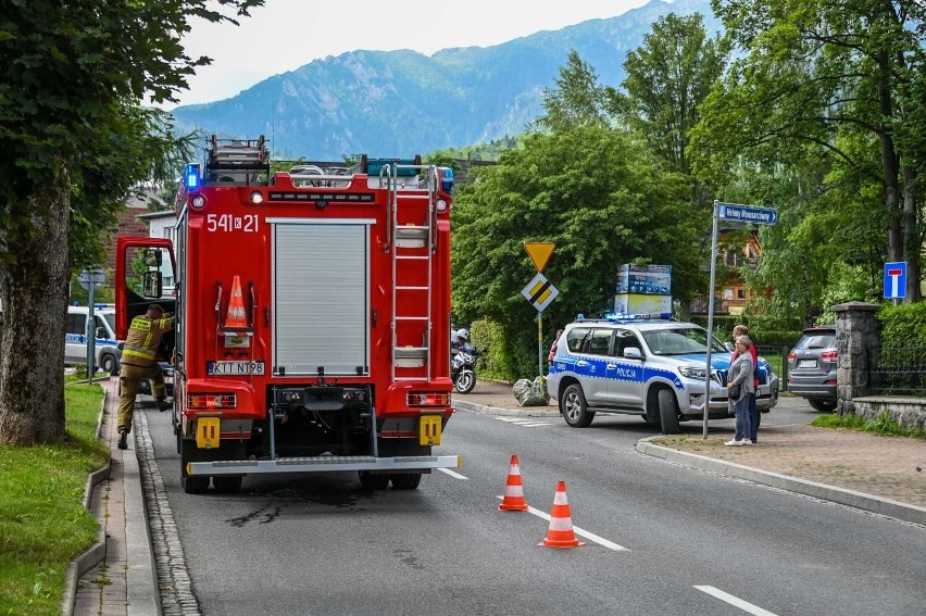 Zakopane. Potrącone dziecko na przejściu dla pieszych. Zostało zabrane do szpitala 