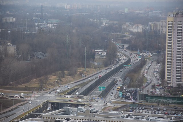 Katowice planują przebudowę alei Roździeńskiego za wylotem z tunelu