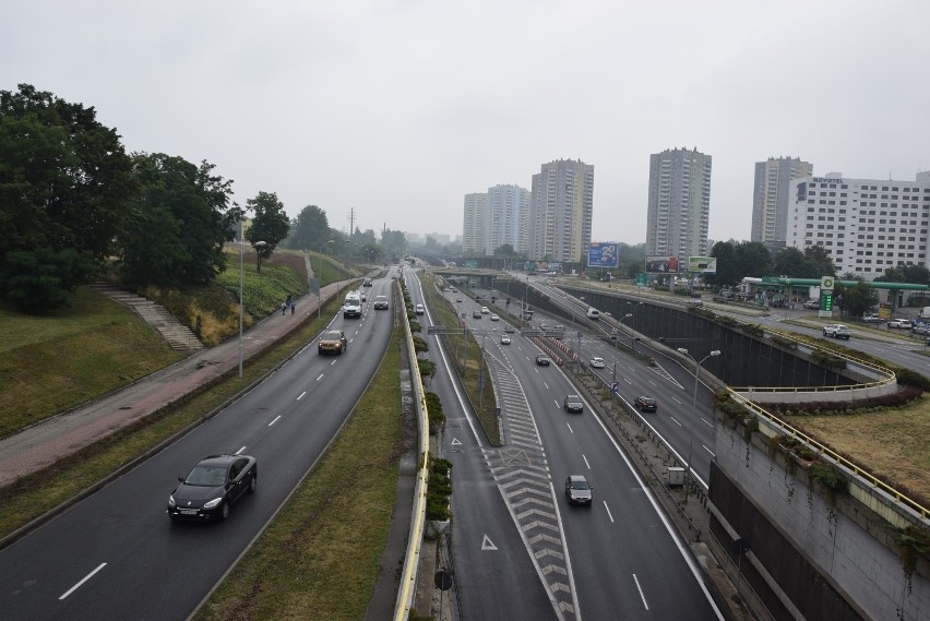 Katowice planują przebudowę alei Roździeńskiego za wylotem z...