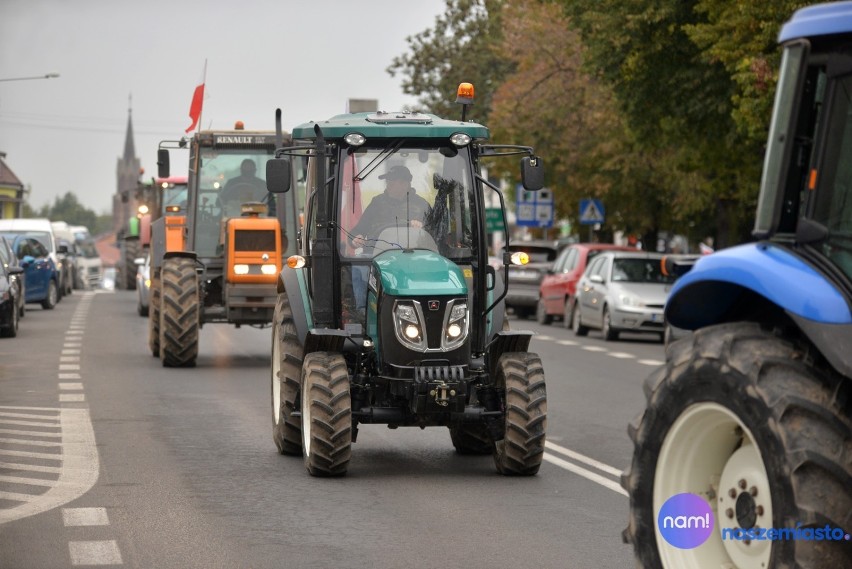 Protest rolników w Izbicy Kujawskiej