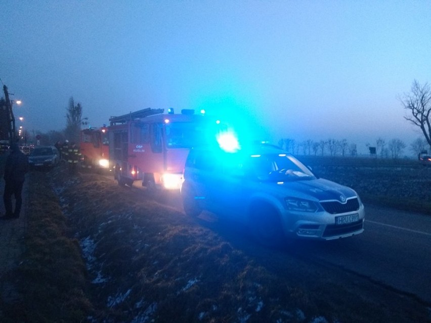 Michorzewo: Kolejne zderzenie na skrzyżowaniu. Jedna osoba w szpitalu