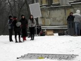 Filmowcy kręcili w Parku Czartoryskich (zdjęcia)