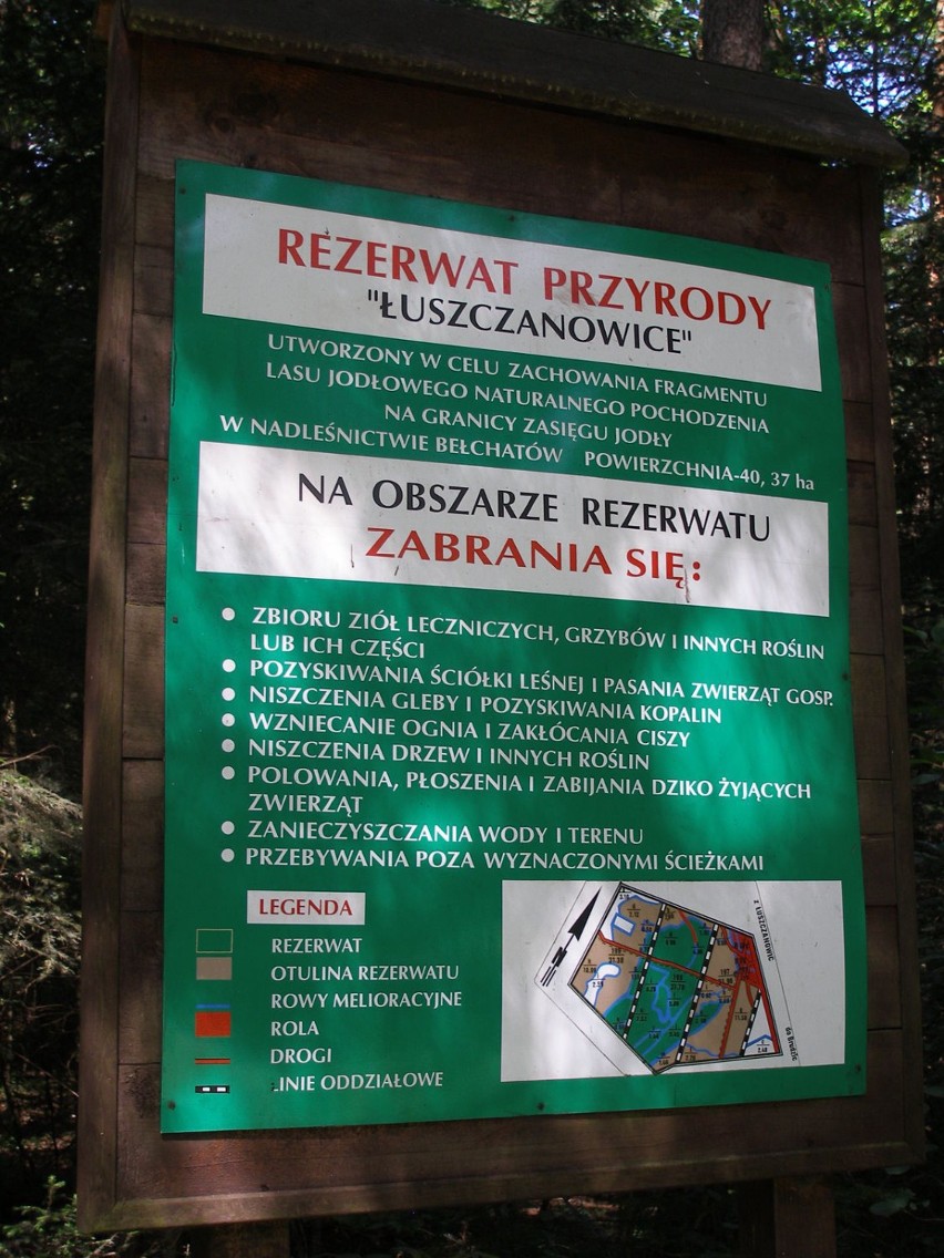Rezerwat Łuszczanowice.