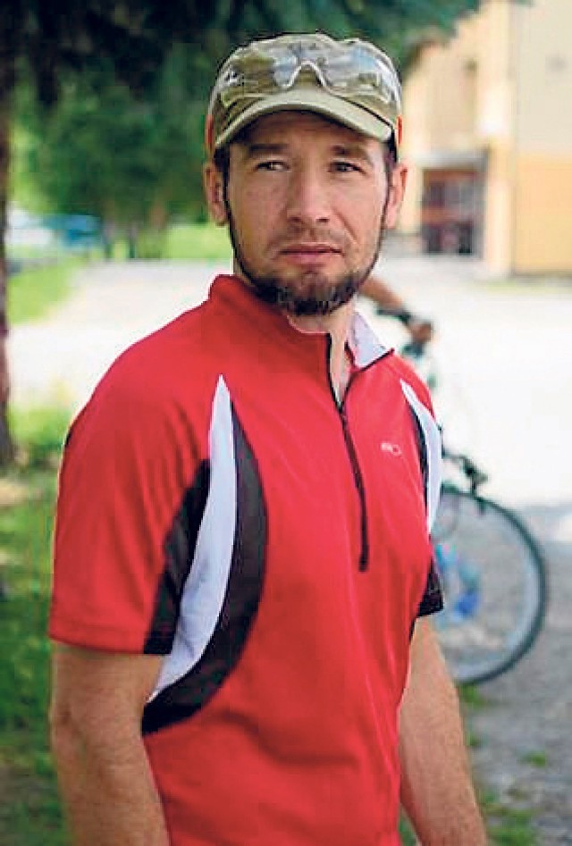 Arek Turoń to znany miłośnik kolarstwa w Rzeszowie