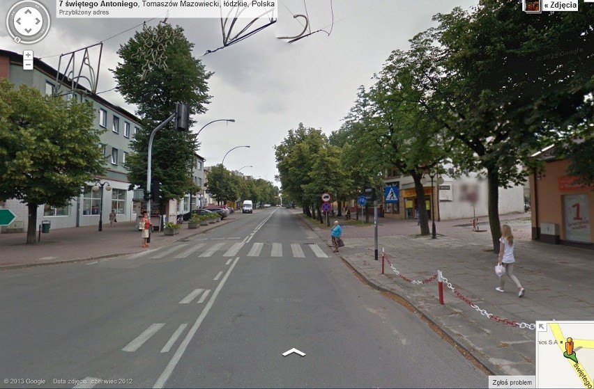 Tomaszów i Opoczno w Google Street View. Wybierz się na wirtualny spacer